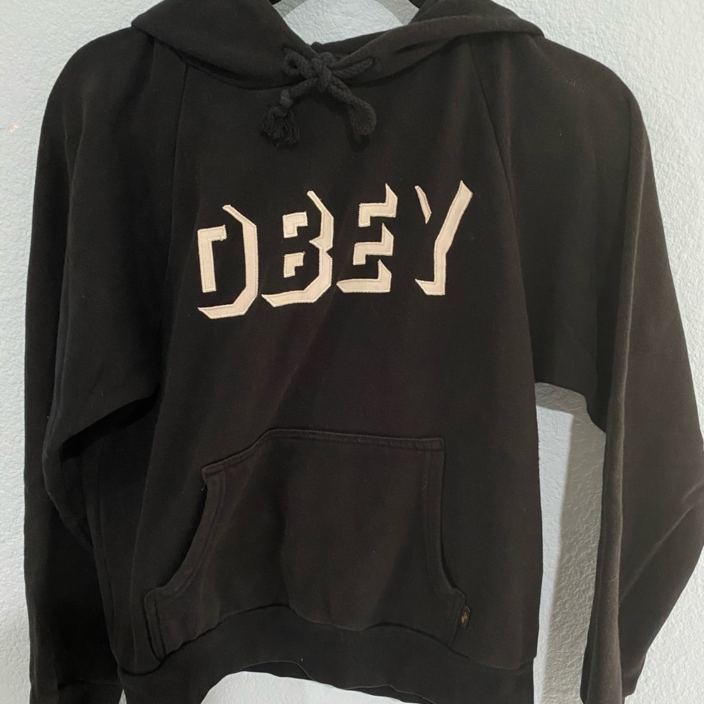 Black Obey Hoodie